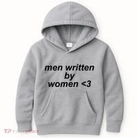 Men Written By Women Kids Hoodie thumb 0