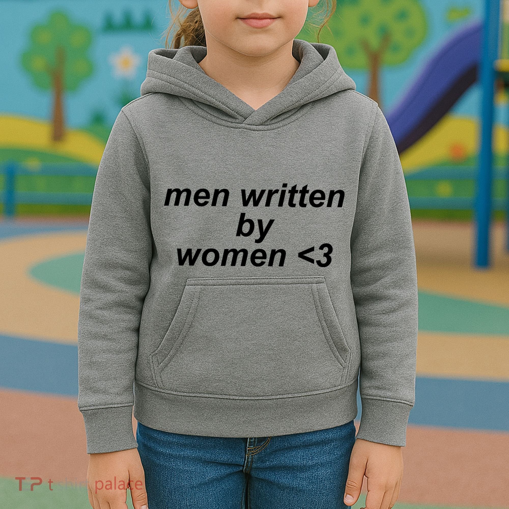 Men Written By Women Kids Hoodie