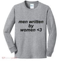 Men Written By Women Kids Long Sleeve Shirt thumb 0