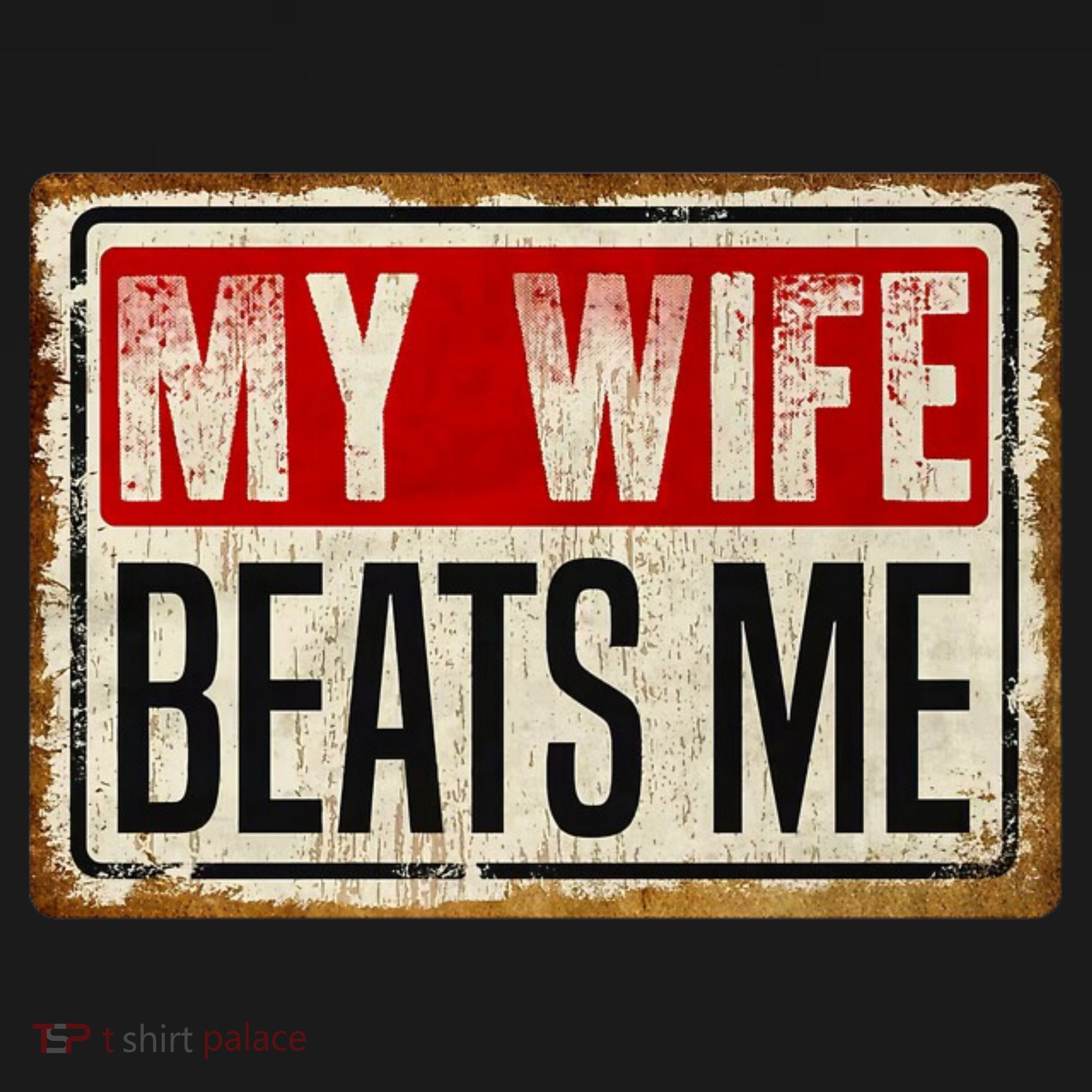 My Wife Beats Me Funny Husband Meme Women's Hoodie