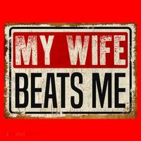 My Wife Beats Me Funny Husband Meme Mousepad thumb 1
