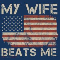My Wife Beats Me Adult Humor Husband Sarcastic Saying Women's Hoodie thumb 2