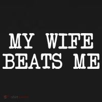 My Wife Beats Me Backpack thumb 2