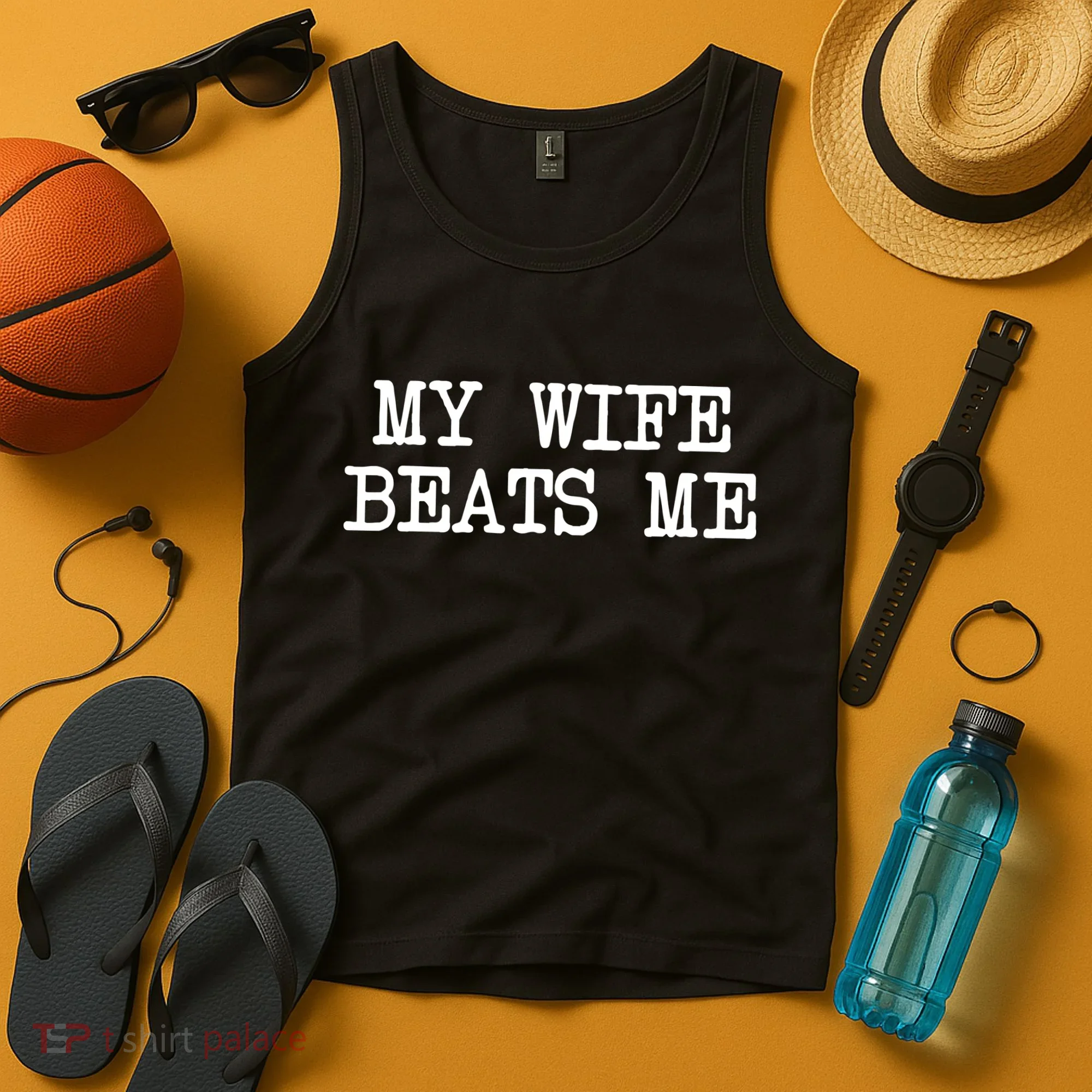 My Wife Beats Me Tank Top
