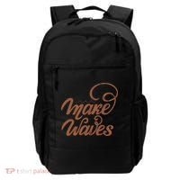 Make Waves Beach Vacation Backpack thumb 0