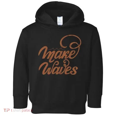 Make Waves Beach Vacation Toddler Hoodie