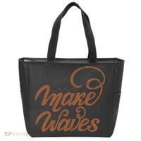 Make Waves Beach Vacation Tote Bag thumb 0