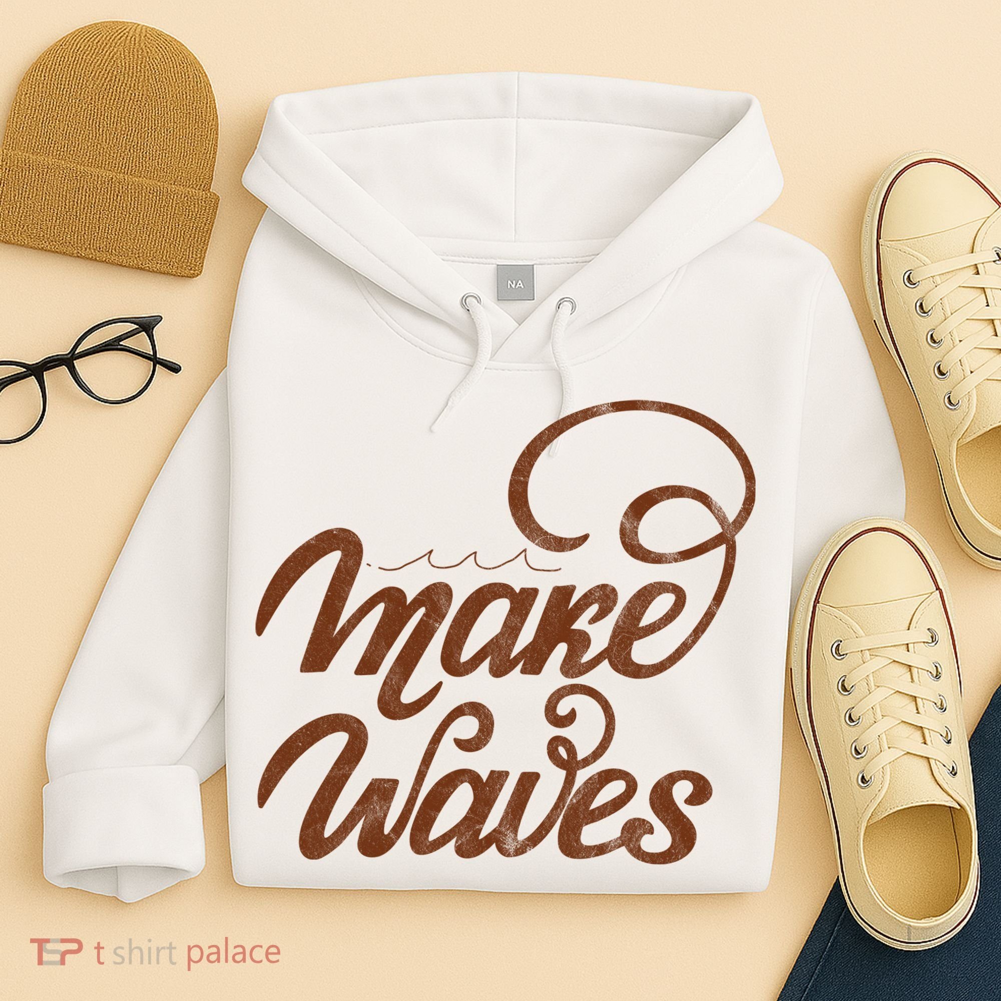 Make Waves Beach Vacation Hoodie