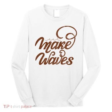 Make Waves Beach Vacation Long Sleeve Shirt