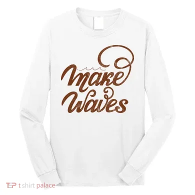 Make Waves Beach Vacation Long Sleeve Shirt