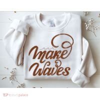 Make Waves Beach Vacation Sweatshirt thumb 2