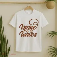 Make Waves Beach Vacation T-Shirt thumb 2