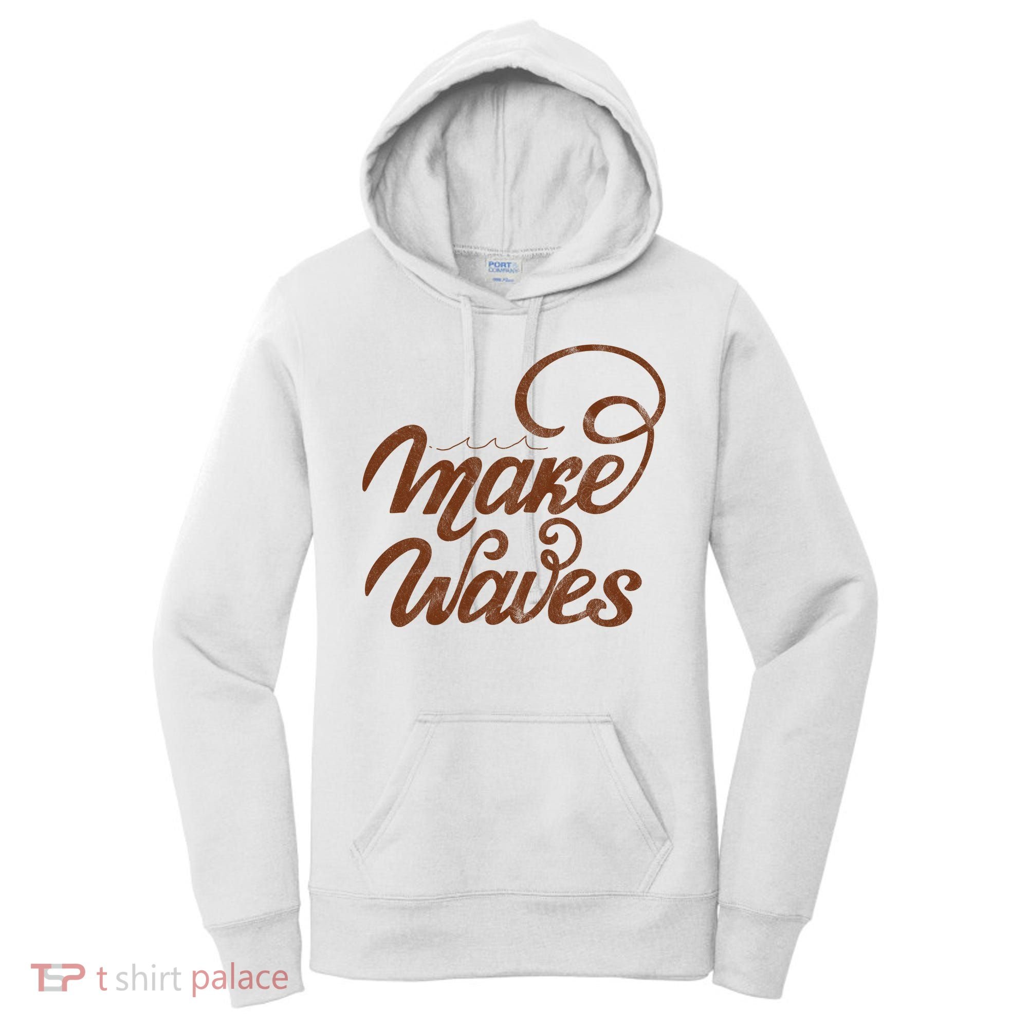 Make Waves Beach Vacation Women's Hoodie