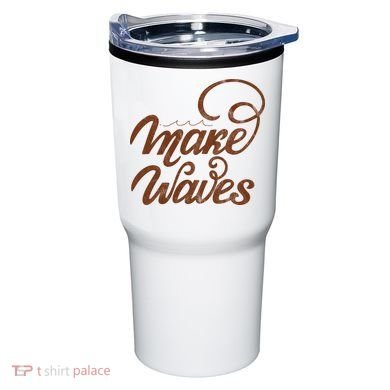 Make Waves Beach Vacation Tumbler