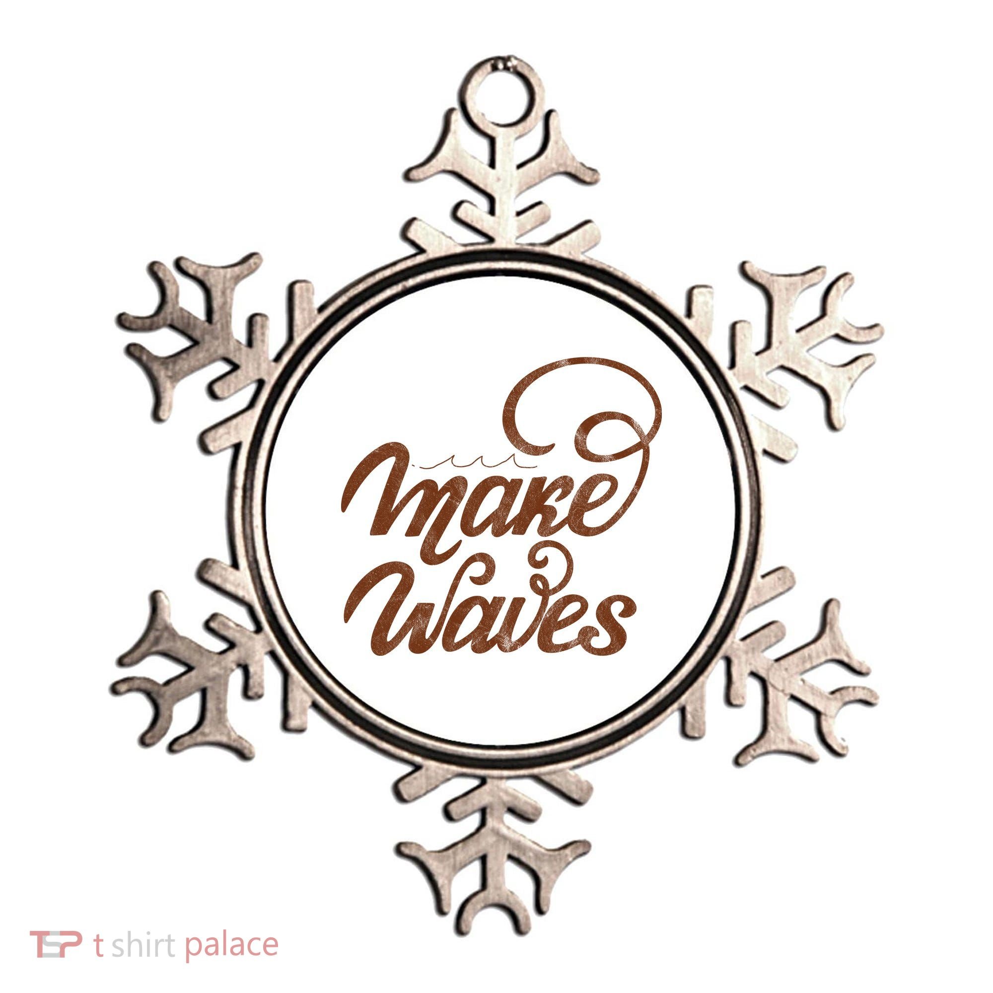 Make Waves Beach Vacation Ornament