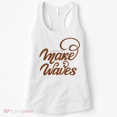 Make Waves Beach Vacation Women's Tank Top