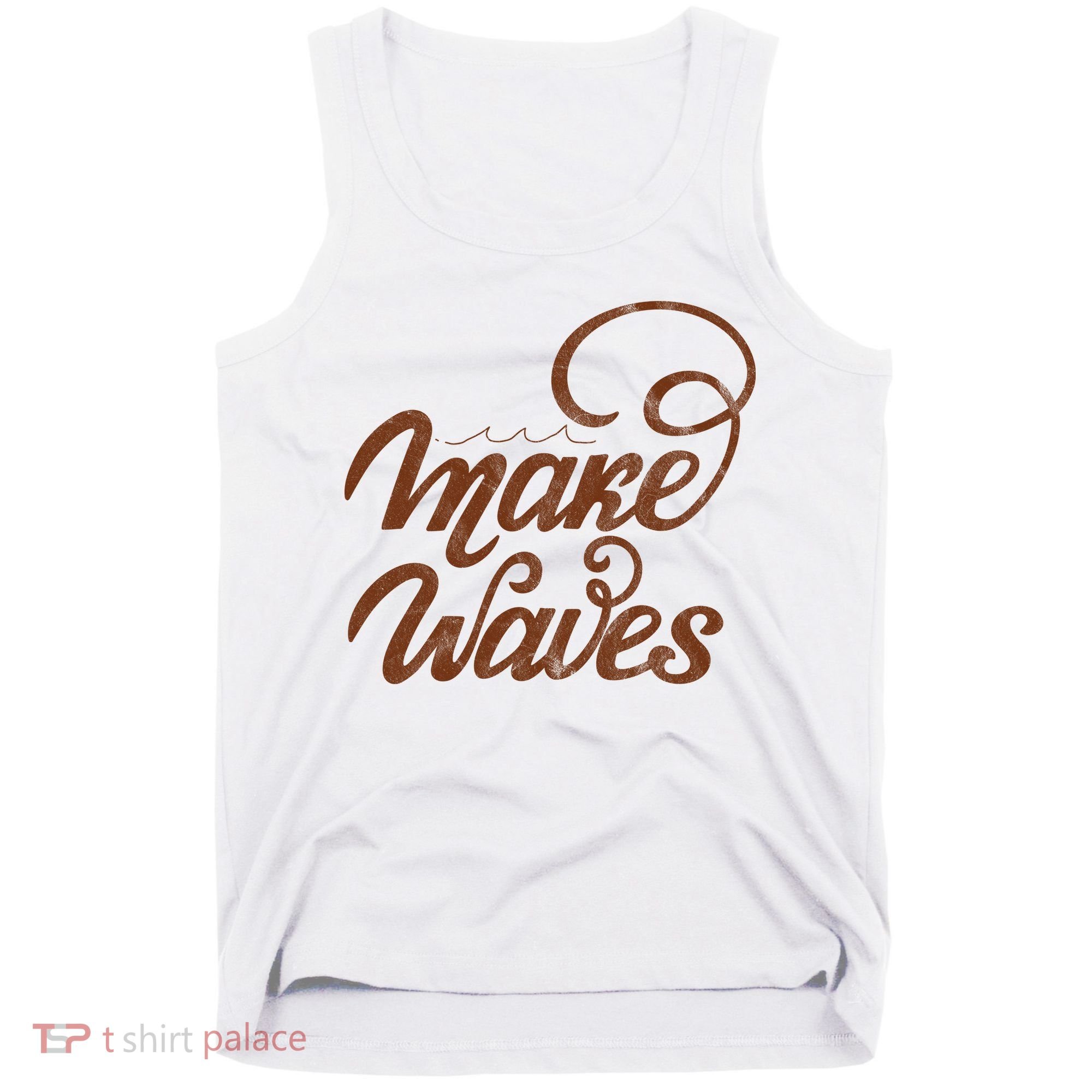Make Waves Beach Vacation Tank Top