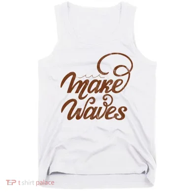 Make Waves Beach Vacation Tank Top