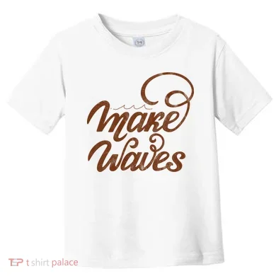 Make Waves Beach Vacation Toddler T-Shirt