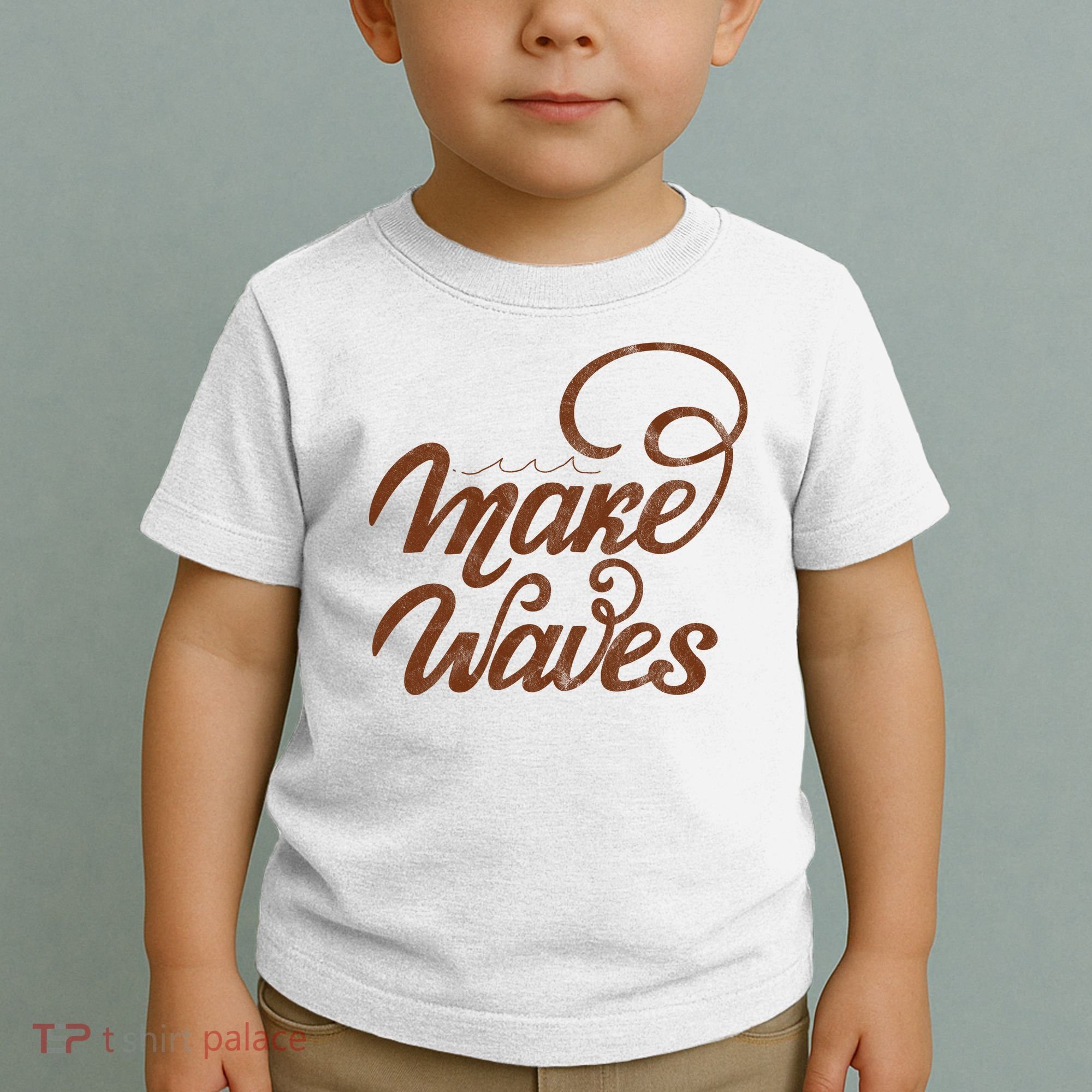 Make Waves Beach Vacation Toddler T-Shirt