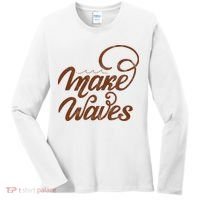 Make Waves Beach Vacation Women's Long Sleeve Shirt thumb 0