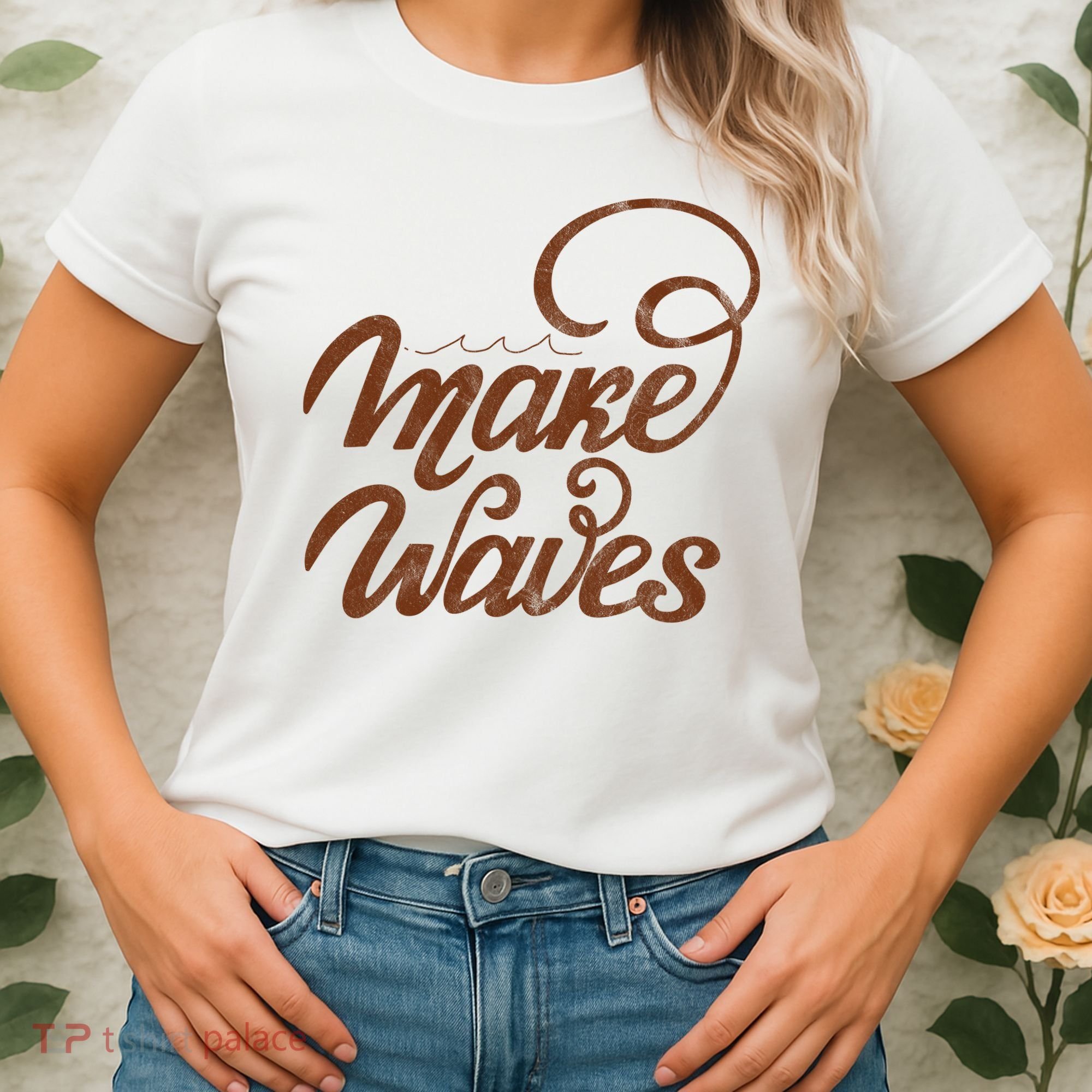 Make Waves Beach Vacation Women's T-Shirt