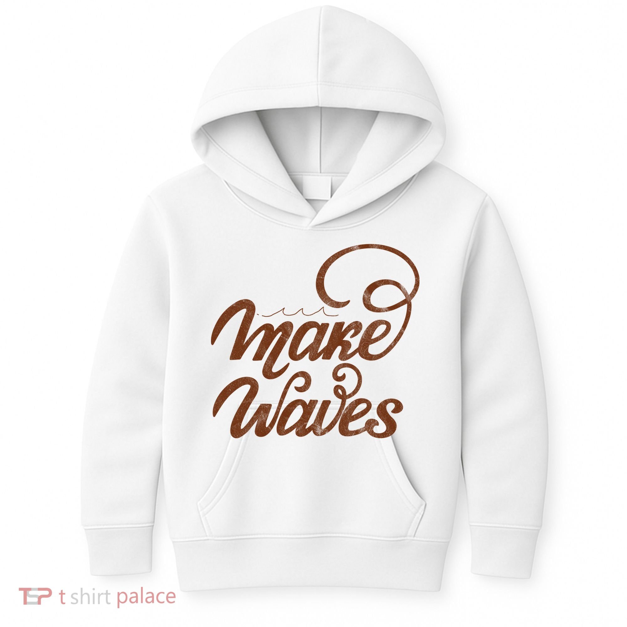 Make Waves Beach Vacation Kids Hoodie