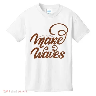 Make Waves Beach Vacation Kids T-Shirt