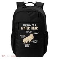 Microbiology Water Bear Science Facts Tardigrade Anatomy Backpack thumb 0