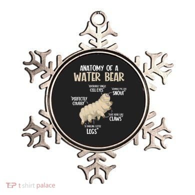 Microbiology Water Bear Science Facts Tardigrade Anatomy Ornament
