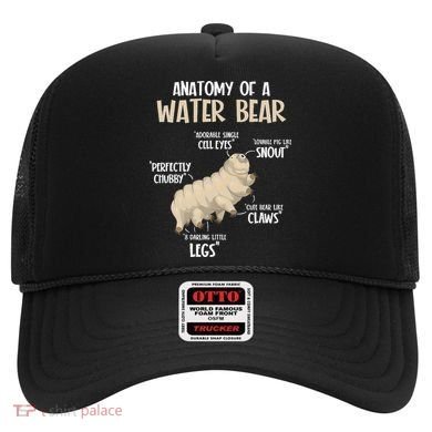 Microbiology Water Bear Science Facts Tardigrade Anatomy Hat