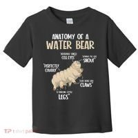 Microbiology Water Bear Science Facts Tardigrade Anatomy Toddler T-Shirt thumb 0