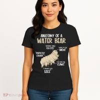 Microbiology Water Bear Science Facts Tardigrade Anatomy Women's T-Shirt thumb 4