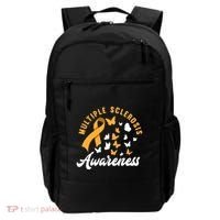 Ms Warrior Butterfly Ms Multiple Sclerosis Awareness Great Gift Backpack thumb 0