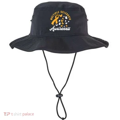 Ms Warrior Butterfly Ms Multiple Sclerosis Awareness Great Gift Bucket Hat