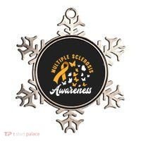 Ms Warrior Butterfly Ms Multiple Sclerosis Awareness Great Gift Ornament thumb 0