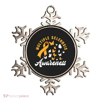 Ms Warrior Butterfly Ms Multiple Sclerosis Awareness Great Gift Ornament
