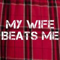 My Wife Beats Me Funny Husband Men's Flannel Plaid Pajama Pants thumb 2