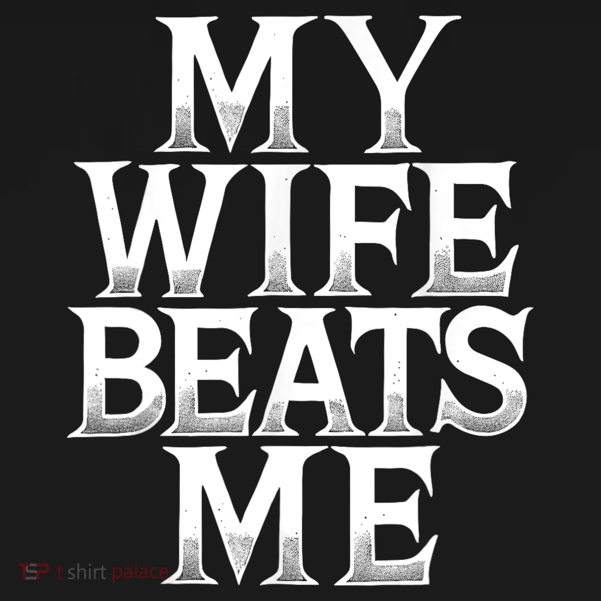 My Wife B.e.a.t.s Me Funny Husband Joke  Women's Hoodie