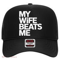 My Wife Beats Me Husband Funny Hat thumb 0