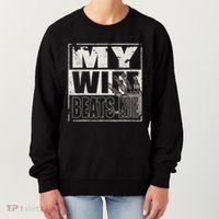 My Wife Beats Me - Husband  Women's Sweatshirt thumb 0