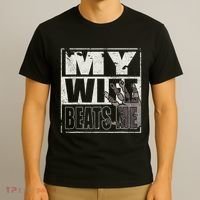 My Wife Beats Me - Husband  T-Shirt thumb 3