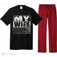 My Wife Beats Me - Husband  Pajama Set thumb 0