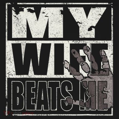 My Wife Beats Me - Husband  Tall Hoodie