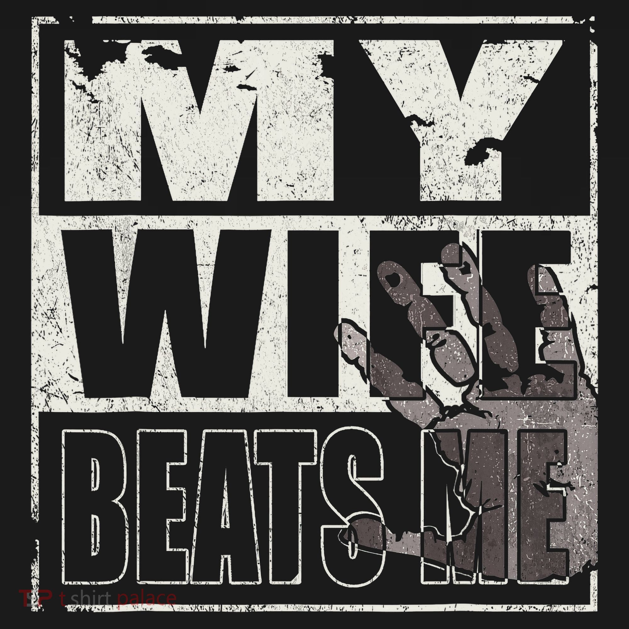 My Wife Beats Me - Husband  Visor