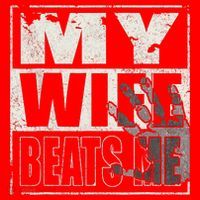 My Wife Beats Me - Husband  Santa Hat thumb 1