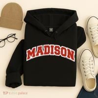 Madison Wisconsin Classic Athletic Sports Hoodie thumb 4