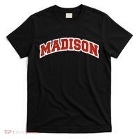 Madison Wisconsin Classic Athletic Sports T-Shirt thumb 0