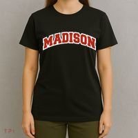 Madison Wisconsin Classic Athletic Sports T-Shirt thumb 4
