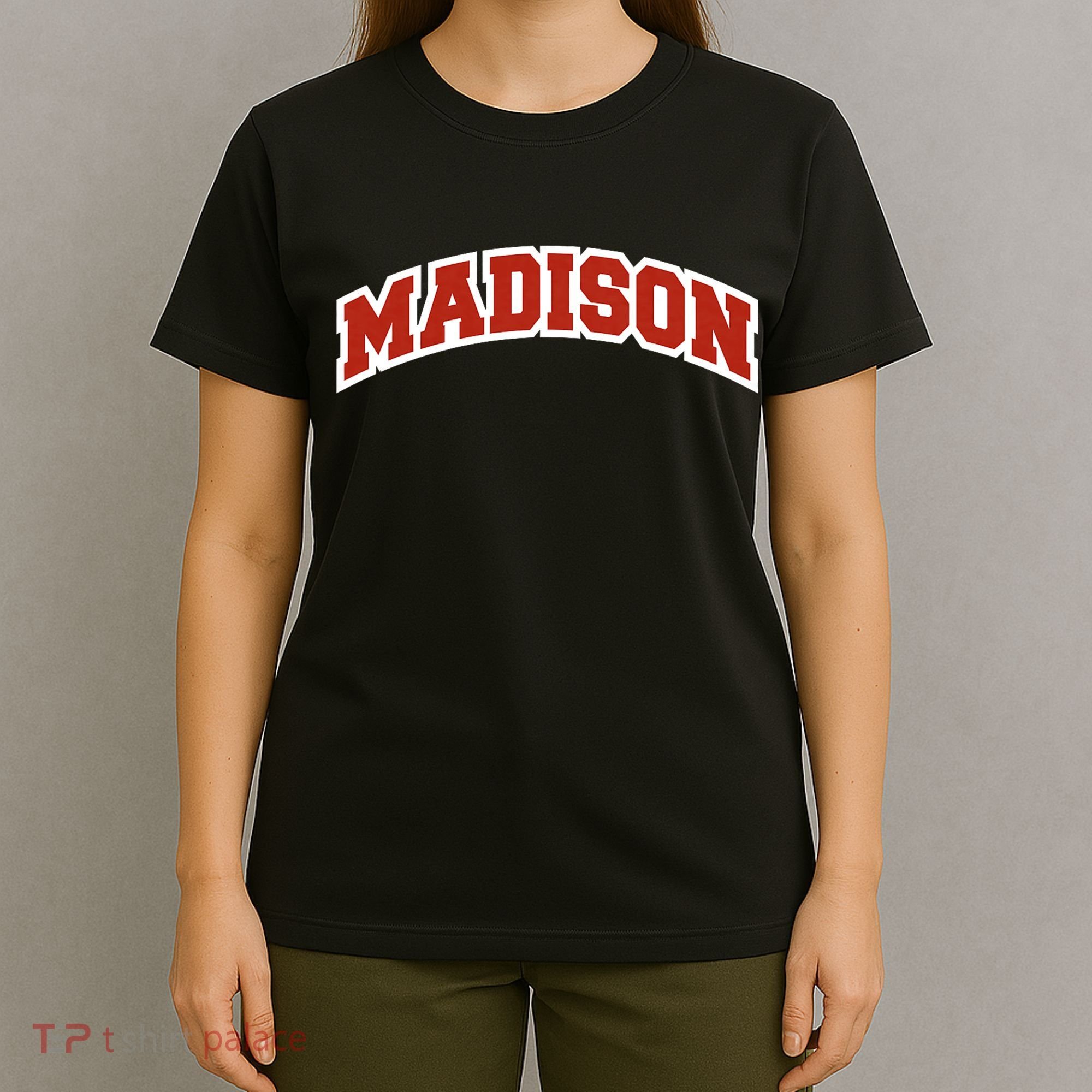 Madison Wisconsin Classic Athletic Sports T-Shirt